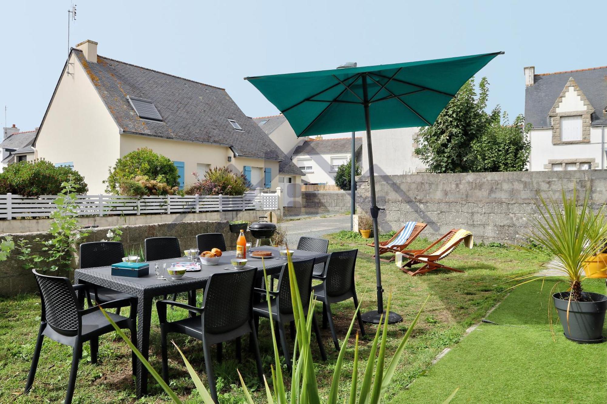 Localise - M8 - Ty Geoland - Maison A Deux Pas Du Centre Avec Jardin Au Guilvinec - Wifi Inclus - Animaux Bienvenus- Linge De Lit Inclus Exterior photo