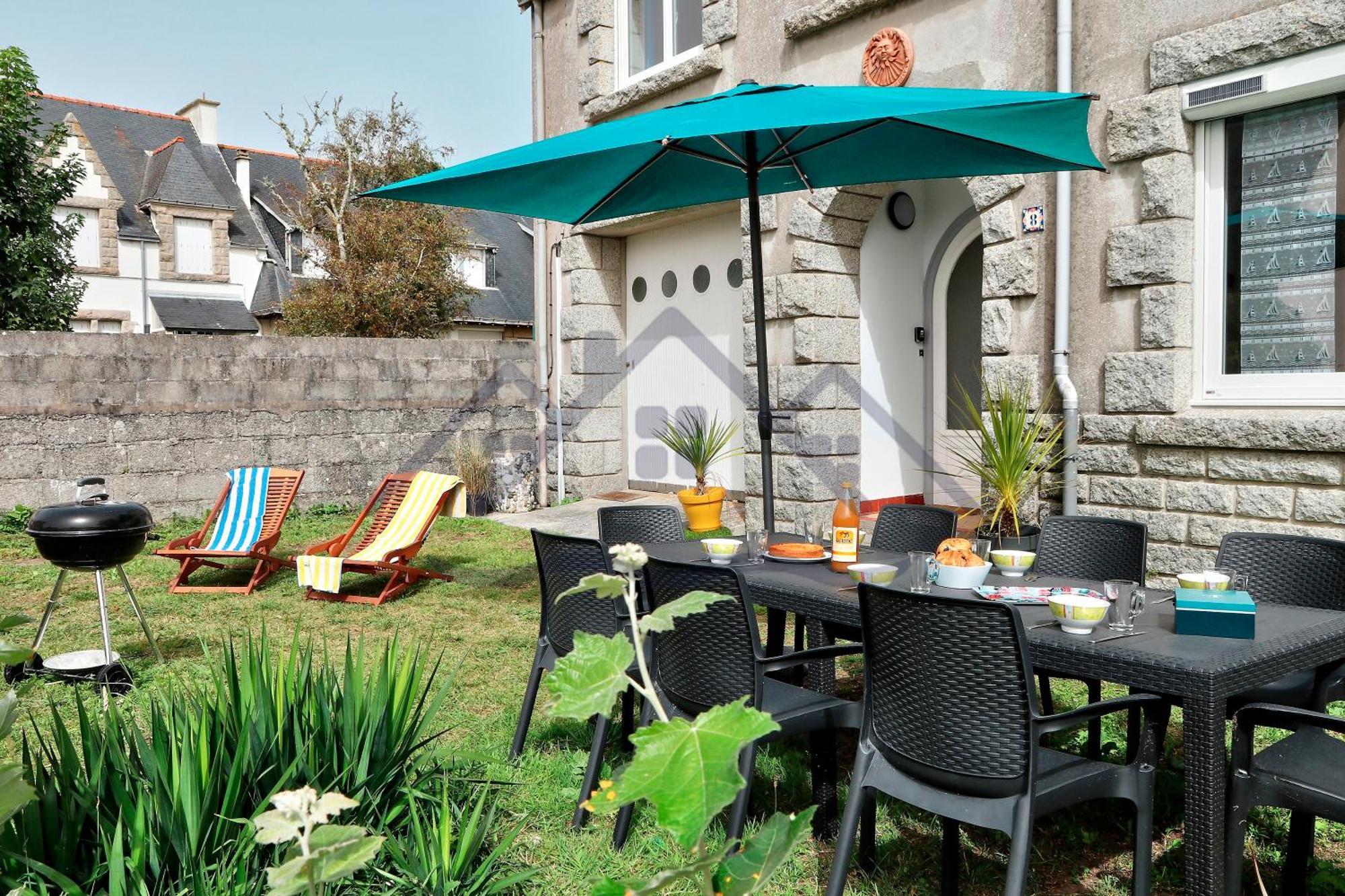 Localise - M8 - Ty Geoland - Maison A Deux Pas Du Centre Avec Jardin Au Guilvinec - Wifi Inclus - Animaux Bienvenus- Linge De Lit Inclus Exterior photo
